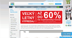 Desktop Screenshot of matrace-vegas.sk