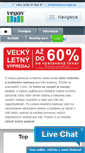 Mobile Screenshot of matrace-vegas.sk